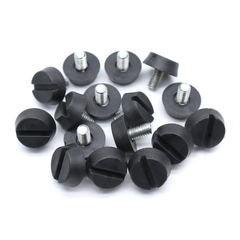Treely 16Pcs M6 x 10 x 20mm Leveling Feet Screw On Furniture Glide for Furniture Legs - Image 3